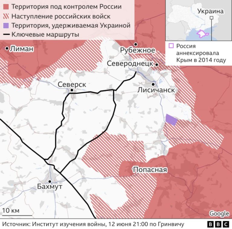 Глава Луганской военной администрации: все мосты в Северодонецке разрушены