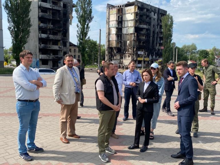 (Фото) Майя Санду приехала в Украину по приглашению Владимира Зеленского