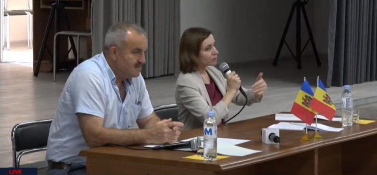Санду: «Мы зависим от режима в Тирасполе. Если завтра они решат прекратить поставки, то мы останемся без электричества»