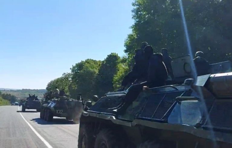 На трассе Кишинев — Яловены заметили конвой из бронемашин