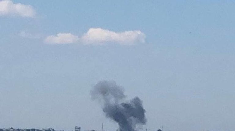 (Видео)Ракетные удары по Одессе