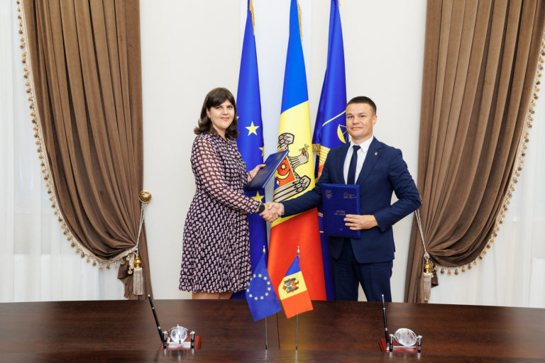 Подписано соглашение о сотрудничестве Европейской прокуратуры с Генеральной прокуратурой Молдовы