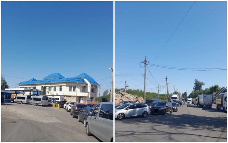Внимание! На КПП Скуляны большие очереди