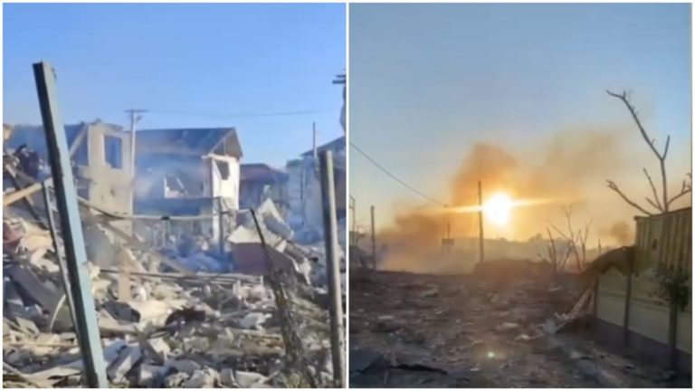 (ВИДЕО) Россия нанесла ракетные удары по Николаевской и Одесской областям