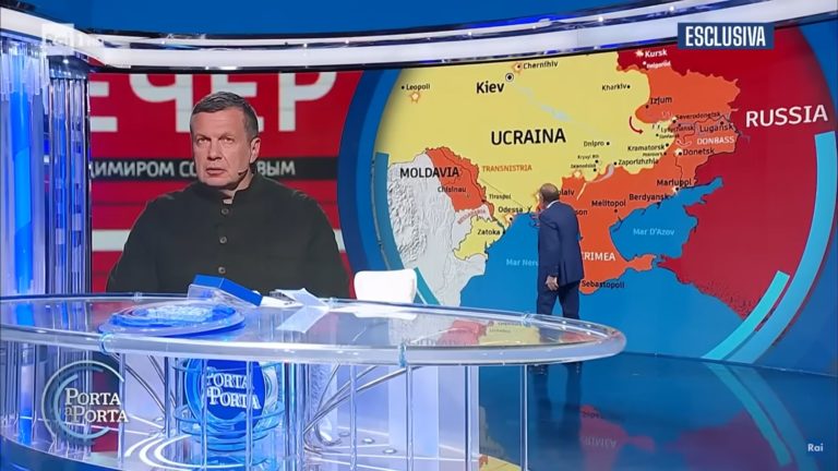 (Видео) Владимир Соловьёв проговорился о планах России «дойти до Приднестровья»