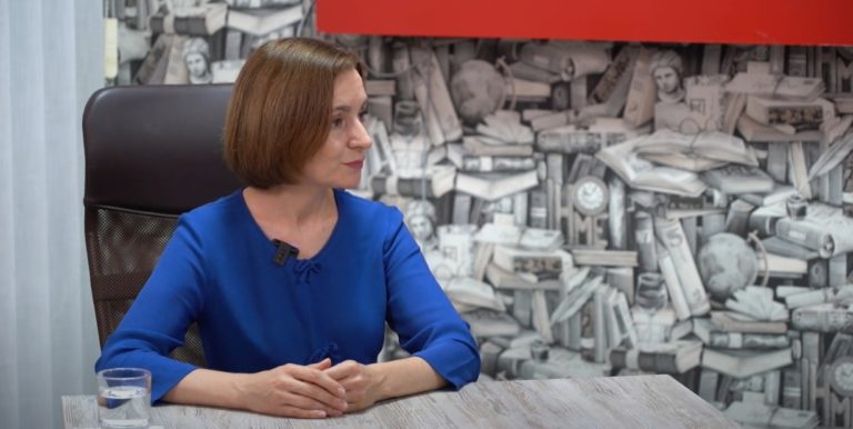 Санду рассказала о ситуации с электричеством и действиях властей, если «Газпром» прекратит поставки газа
