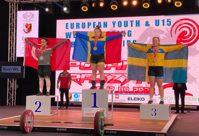 Анастасия Чернополк вице-чемпионка Европы среди девушек до 15 лет