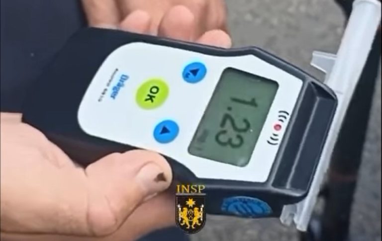 В Сынжерее пьяную самокатчицу оштрафовали на 12 500 леев