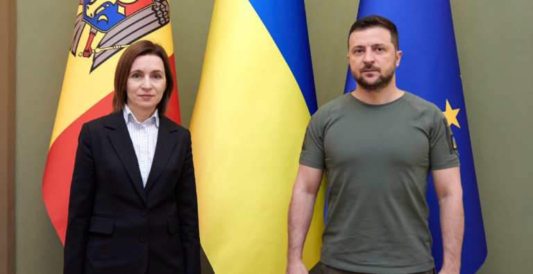 Майя Санду поздравила Украину с Днем независимости: «Мы восхищаемся мужеством и непокорностью украинцев»