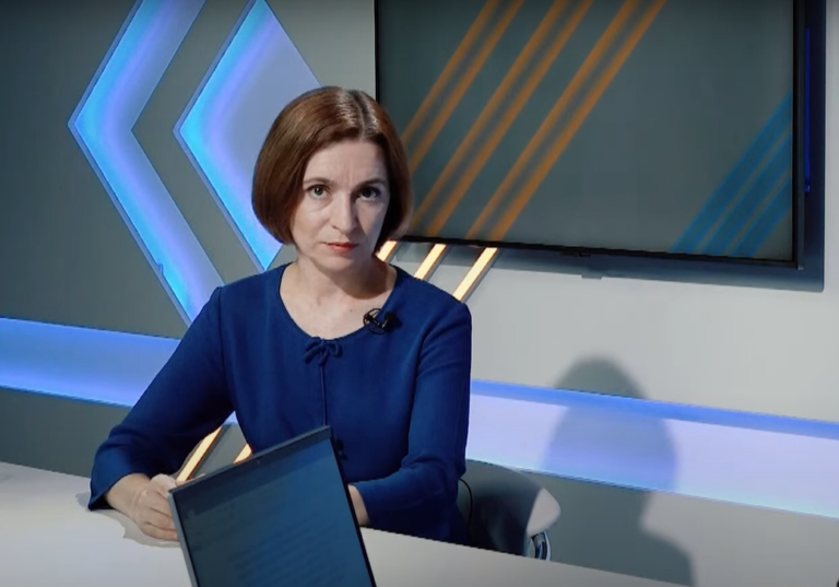 Майя Санду осудила десятый массированный удар по Украине: варварские действия, несущие смерть