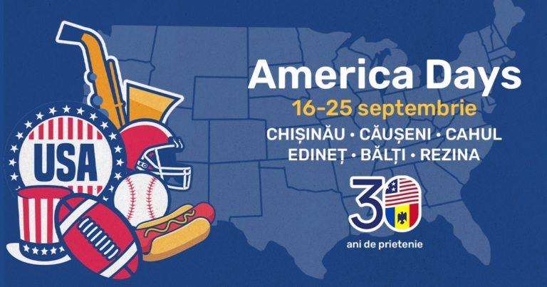 America Days в Молдове: как отпразднуют 30-летнее партнерство с США