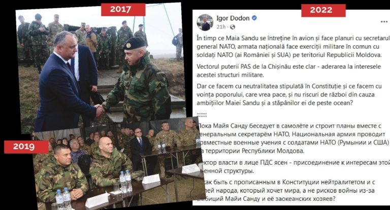 Парад метаморфоз: Додон в 2022 году критикует то, что приветствовал в 2017-м — Stop Fals