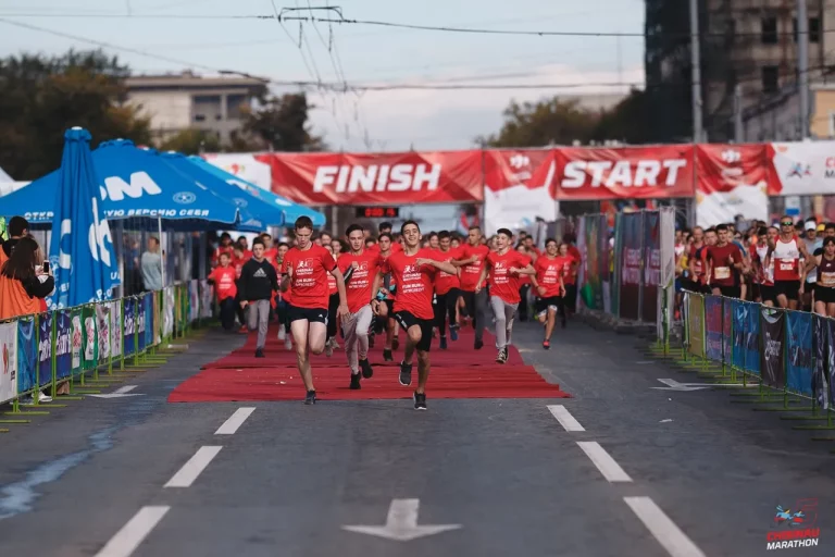 В воскресенье в Кишиневе состоится забег FunRun, движение на некоторых улицах перекроют