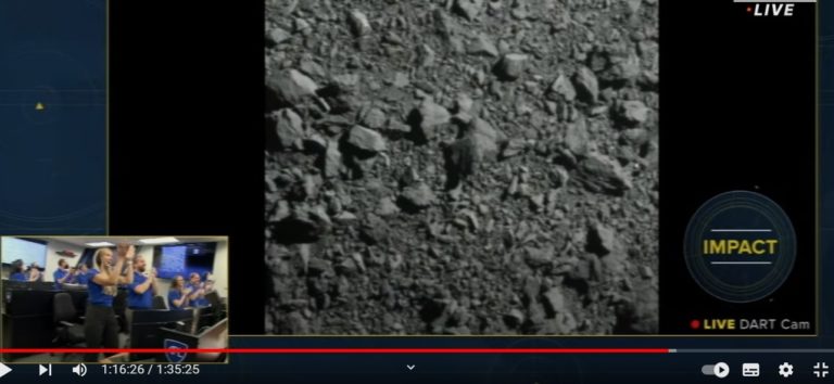 Спутник NASA врезался в астероид, изменив его траекторию, — это первая миссия планетарной защиты