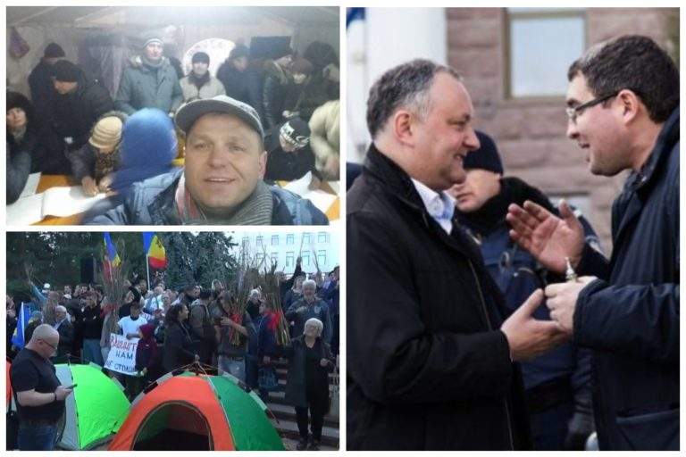 Палаточные городки в центре Кишинёва: кто и когда так протестовал