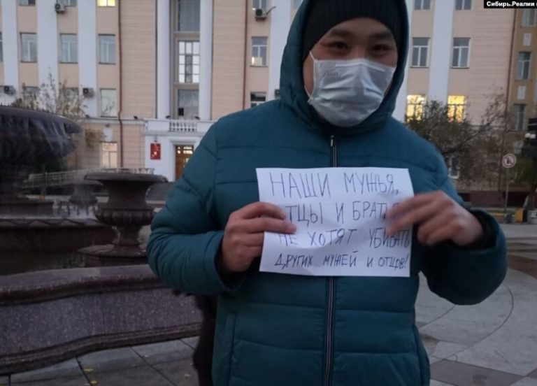 В Сибири и на Дальнем Востоке начались протесты против мобилизации