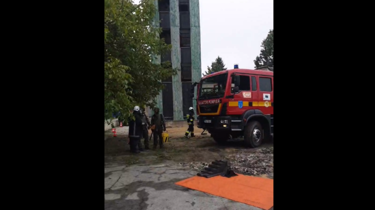 (LIVE) В Кишиневе проходят показательные учения по ликвидации последствий ядерной аварии