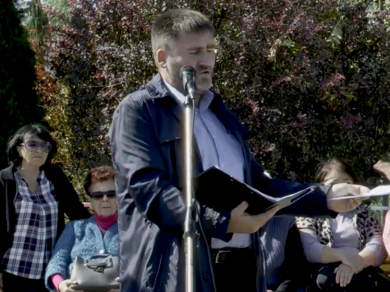 В Комрате прошёл митинг Михаила Влаха. На нём зачитала письмо Эрдогану и потребовали включить Ирину Влах в Совет безопасности