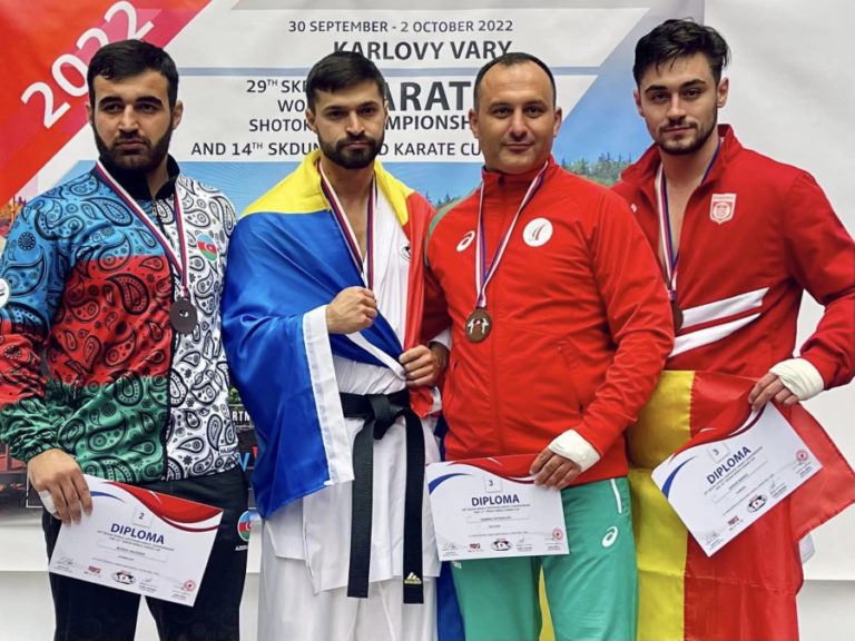 (ФОТО) Сборная Молдовы завоевала 8 медалей на чемпионате мира по каратэ шотокан