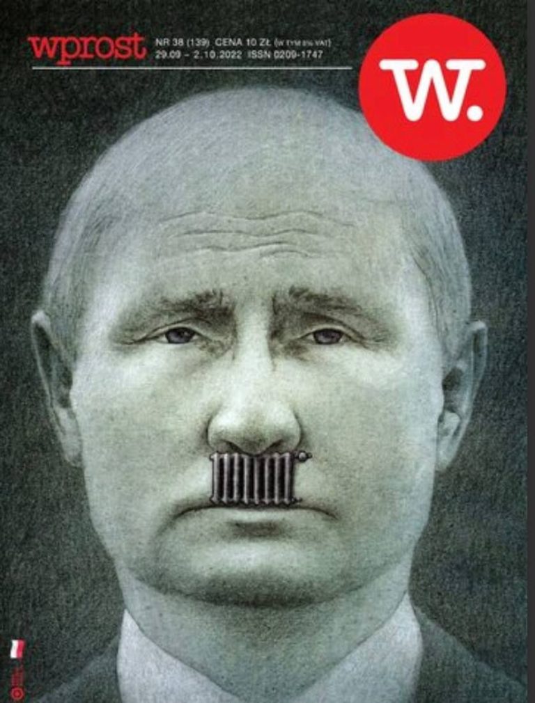 Путин на обложке польского журнала Wprost