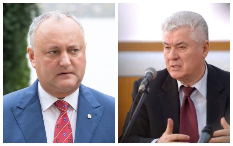 Додон ответил на слова Воронина о «политической проститутке» призывом к объединению против правительства Санду