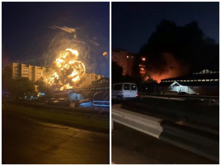 (ВИДЕО) На жилой дом в Ейске в Краснодарском крае упал самолет — что известно