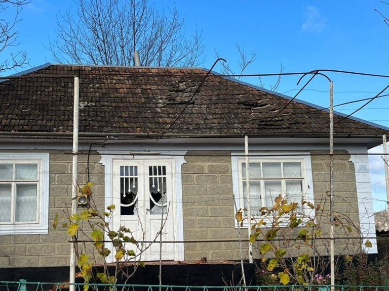 Из-за падения обломков ракеты ограничен доступ к части села Наславча