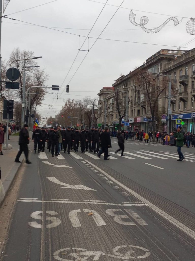 UPD: Полиция разблокировала бульвар Штефана чел Маре в Кишиневе