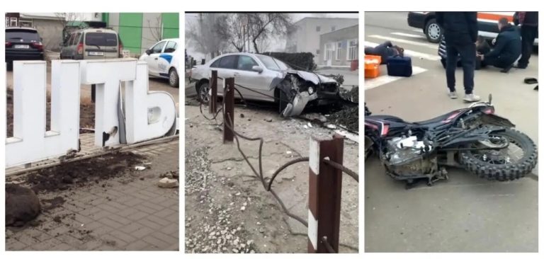 В Вулканештах произошло четыре ДТП за неделю