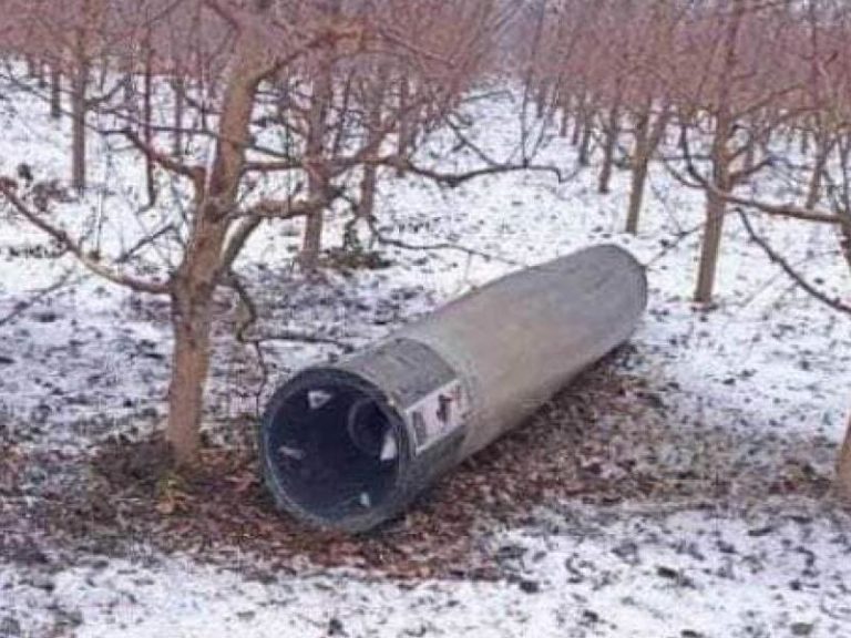 Полиция нашла новые обломки ракеты возле Бричан и завела уголовное дело