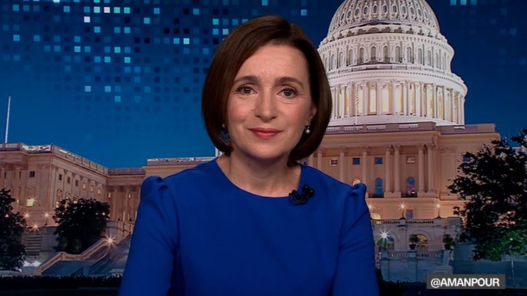 Майя Санду в интервью CNN: России не должно быть дела до того, как хочет развиваться Молдова