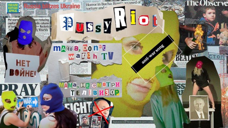 «Мама, не смотри телевизор» — российская панк-группа Pussy Riot выпустила антивоенный клип