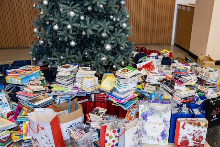 Более 2000 книг собрано в рамках кампании правительства «Библиотека под елкой»