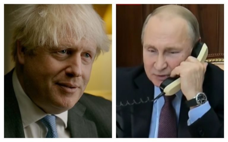 Борис Джонсон: Путин угрожал ракетным ударом накануне вторжения в Украину