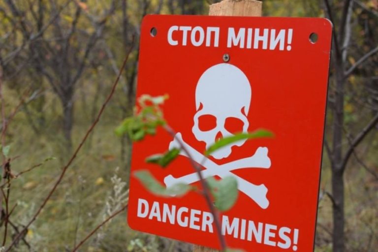В Украине создали интерактивную «карту минных полей<strong>»</strong>