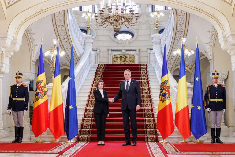 Майя Санду встретилась с Клаусом Йоханнисом, через Прут построят новый мост