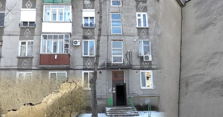 В Молдове проводят техническое обследование зданий, неустойчивые конструкции снесут