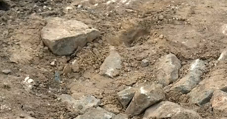 В Кишинёве во время работ на улице 31 Августа обнаружили старинную брусчатку
