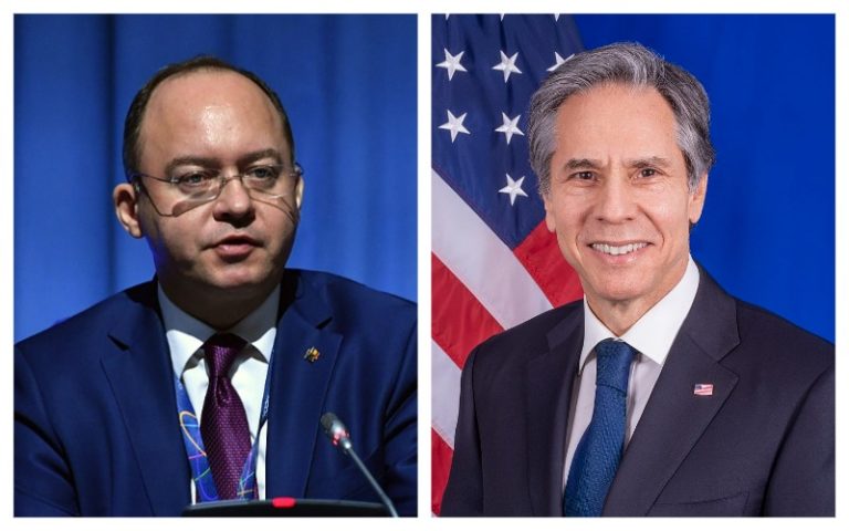Глава МИД Румынии Ауреску и госсекретарь США Блинкен обсудили вопросы безопасности Молдовы