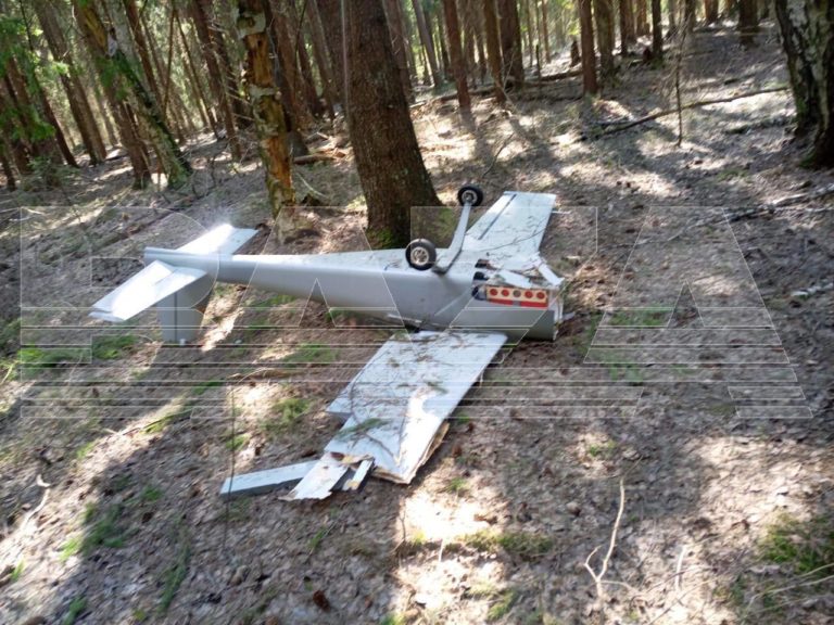 СМИ: в Подмосковье упал беспилотник со взрывчаткой