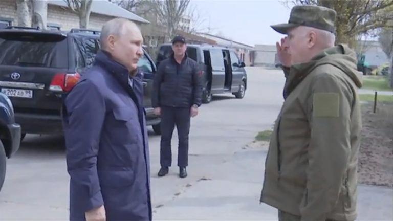 (ВИДЕО) В Кремле заявили, что Путин побывал на оккупированных территориях Украины