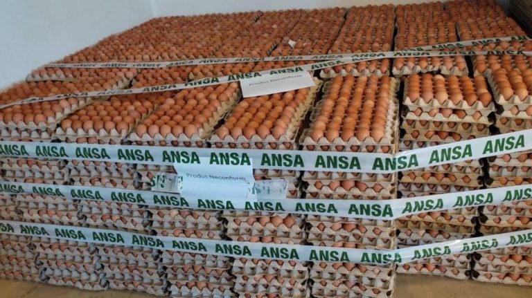 Партию яиц из Тараклии изымают из магазинов