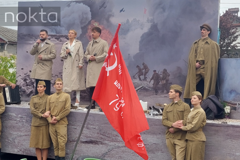 «Точка G»: как День победы в Комрате перетёк в предвыборную агитацию за кандидатку от партии «Шор»