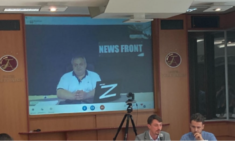 На организованном партией «Возрождение» форуме появился запрещённый в Молдове символ российской агрессии в Украине