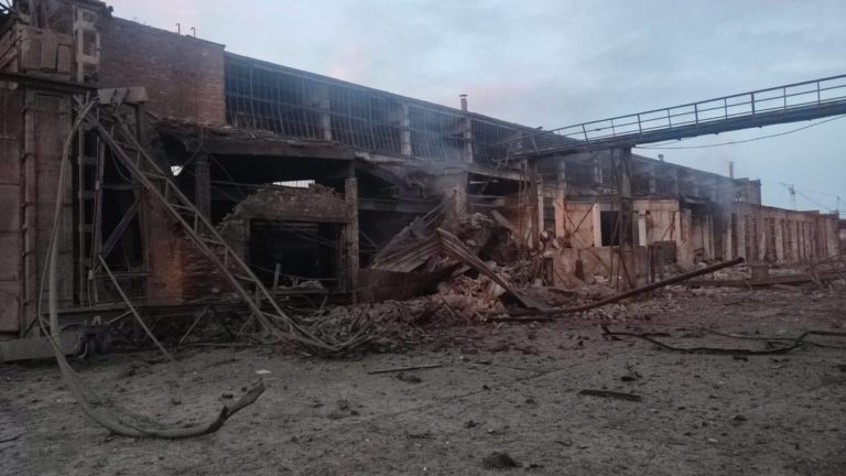 (ФОТО) Ночью Россия вновь нанесла удар по Кривому Рогу