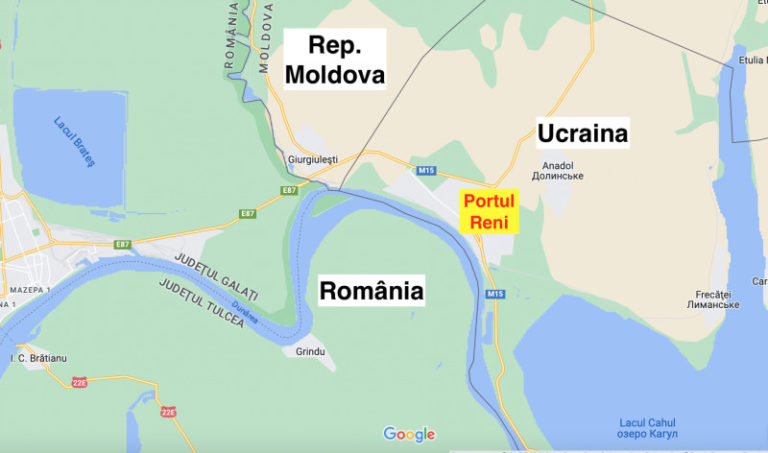 Румынское судно пострадало после российской атаки на дунайский порт Рени