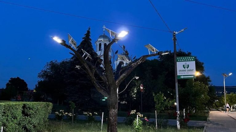 В Чадыр-Лунге появилось “электрическое дерево” — что это и откуда?