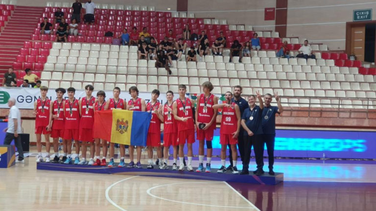 Молдавские баскетболисты завоевали бронзу на чемпионате Европы дивизии С