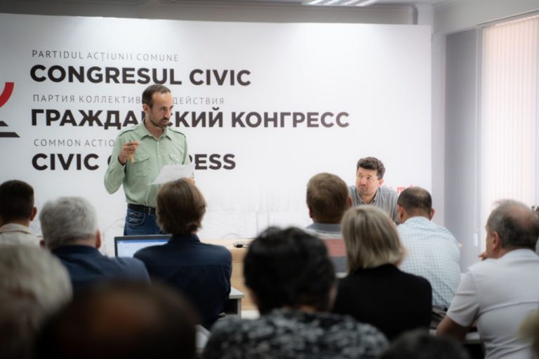 «Гражданский конгресс» представил кандидата в примары Кишинева