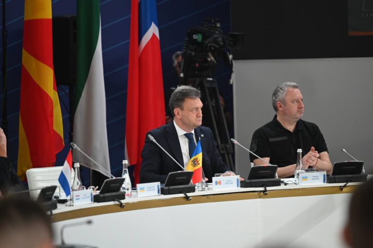 Премьер Молдовы Речан посетил «Крымскую платформу» в Киеве и встретился с Владимиром Зеленским